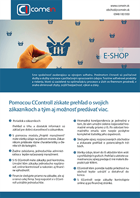 E- shop